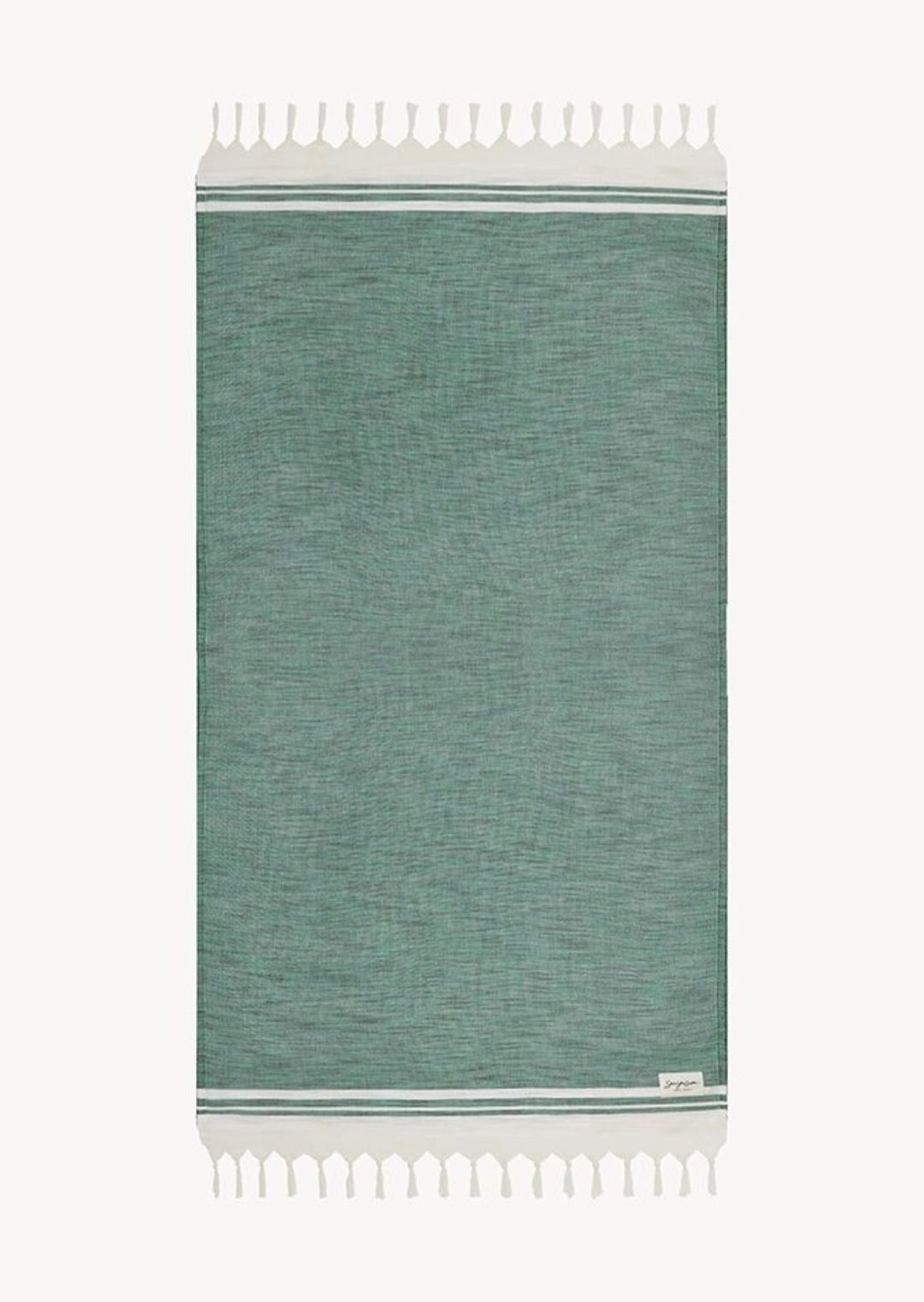Tino Tencel Beach Towel - Emerald