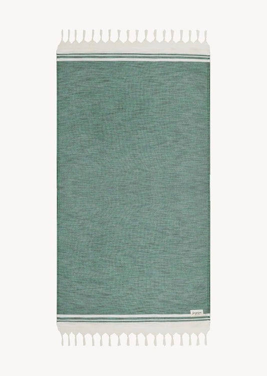 Tino Tencel Beach Towel - Emerald