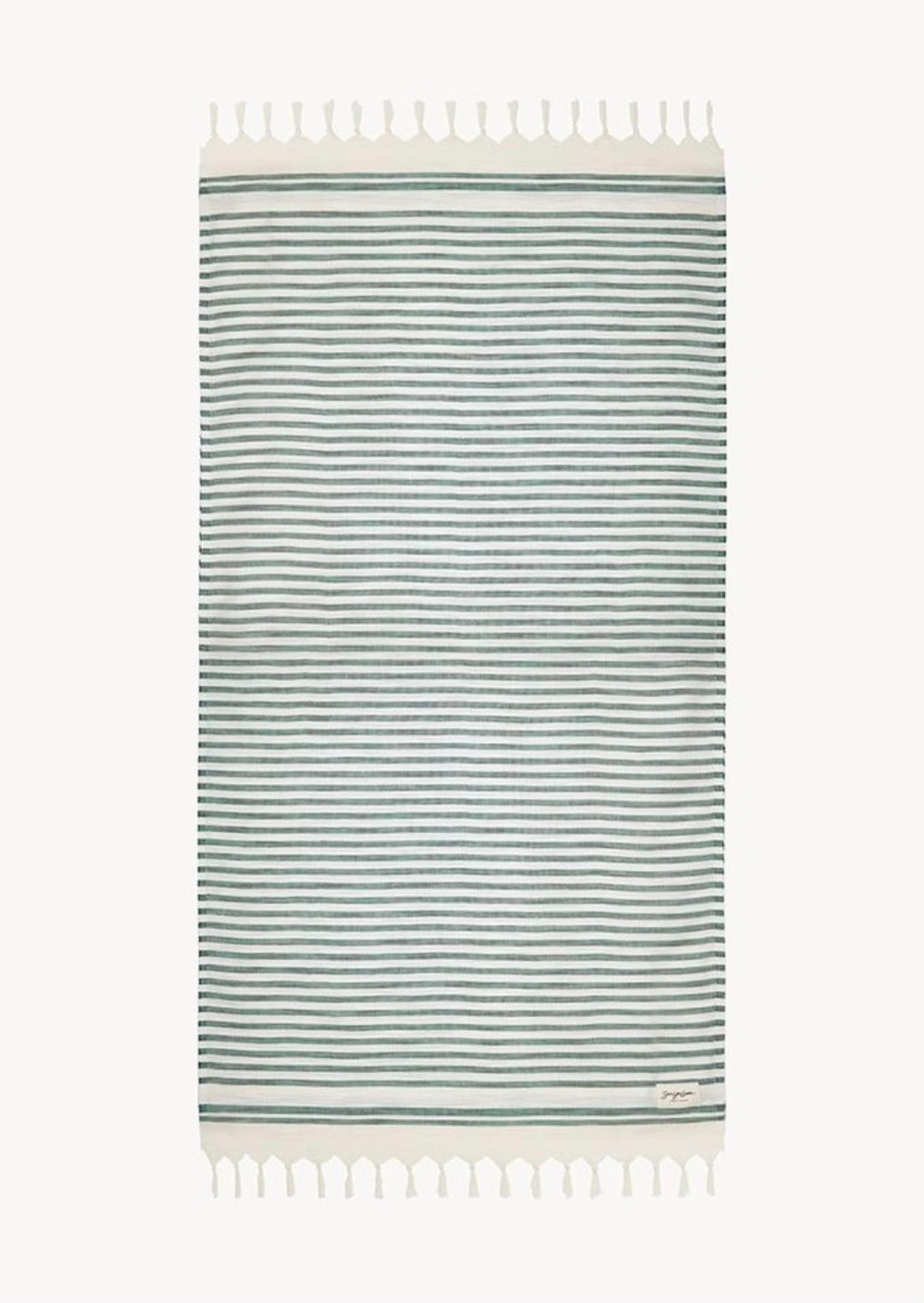 Tinetto Tencel Beach Towel - Emerald