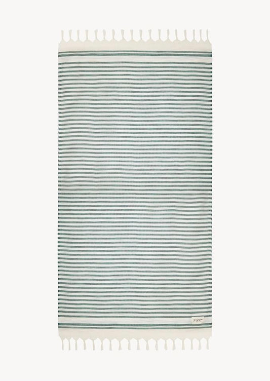 Tinetto Tencel Beach Towel - Emerald
