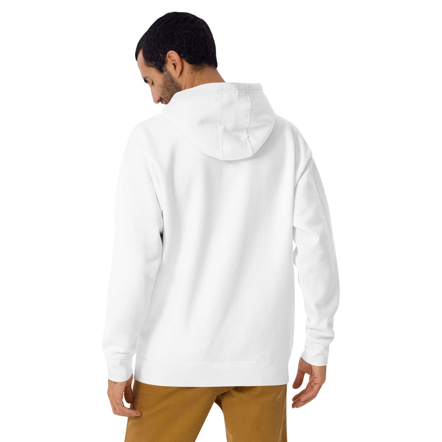 White Unisex Hoodie