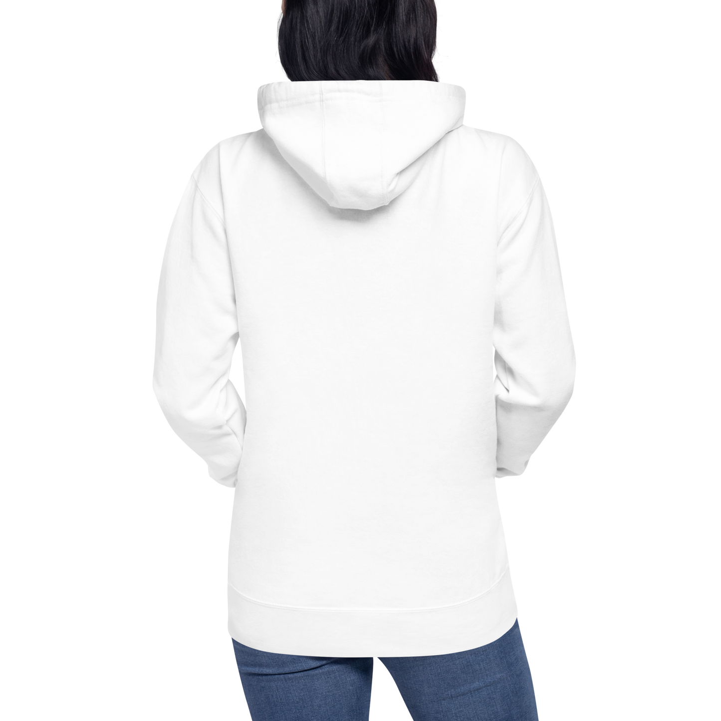 White Unisex Hoodie