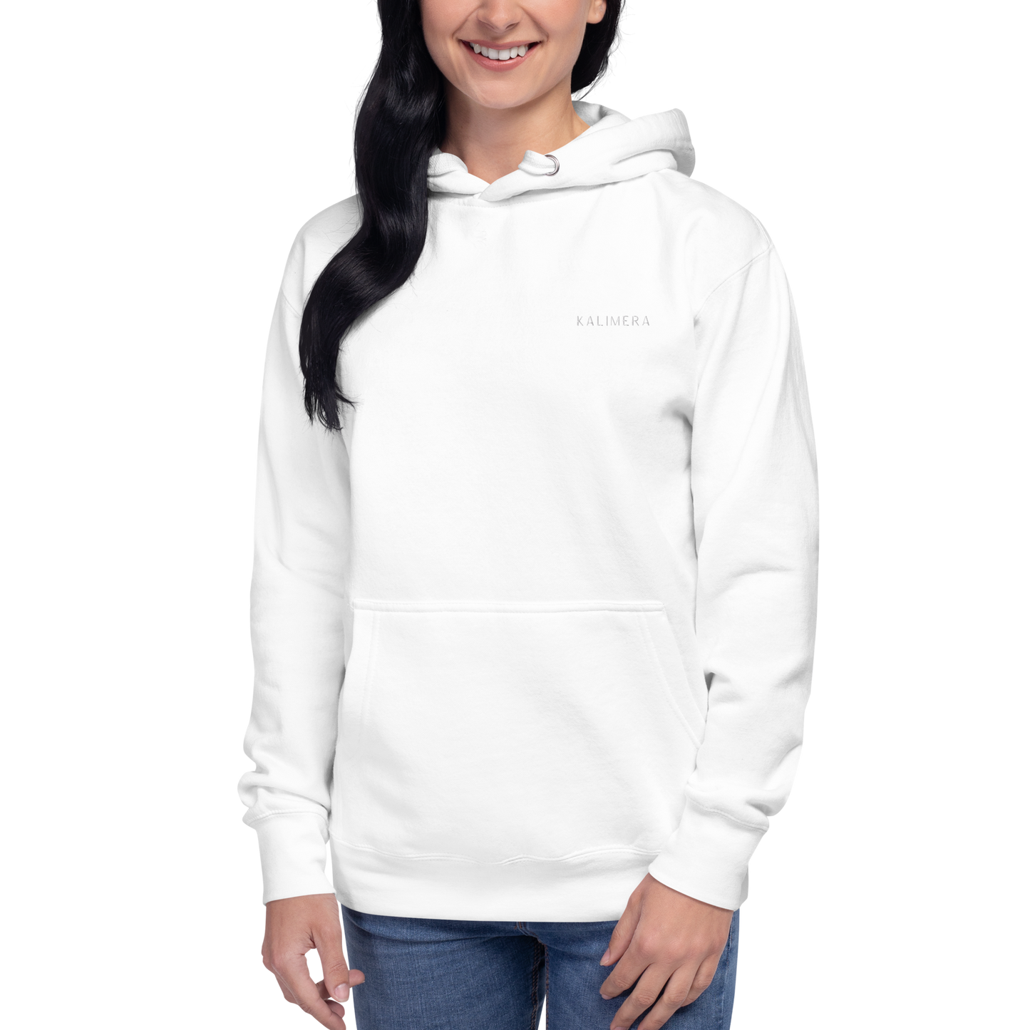 White Unisex Hoodie