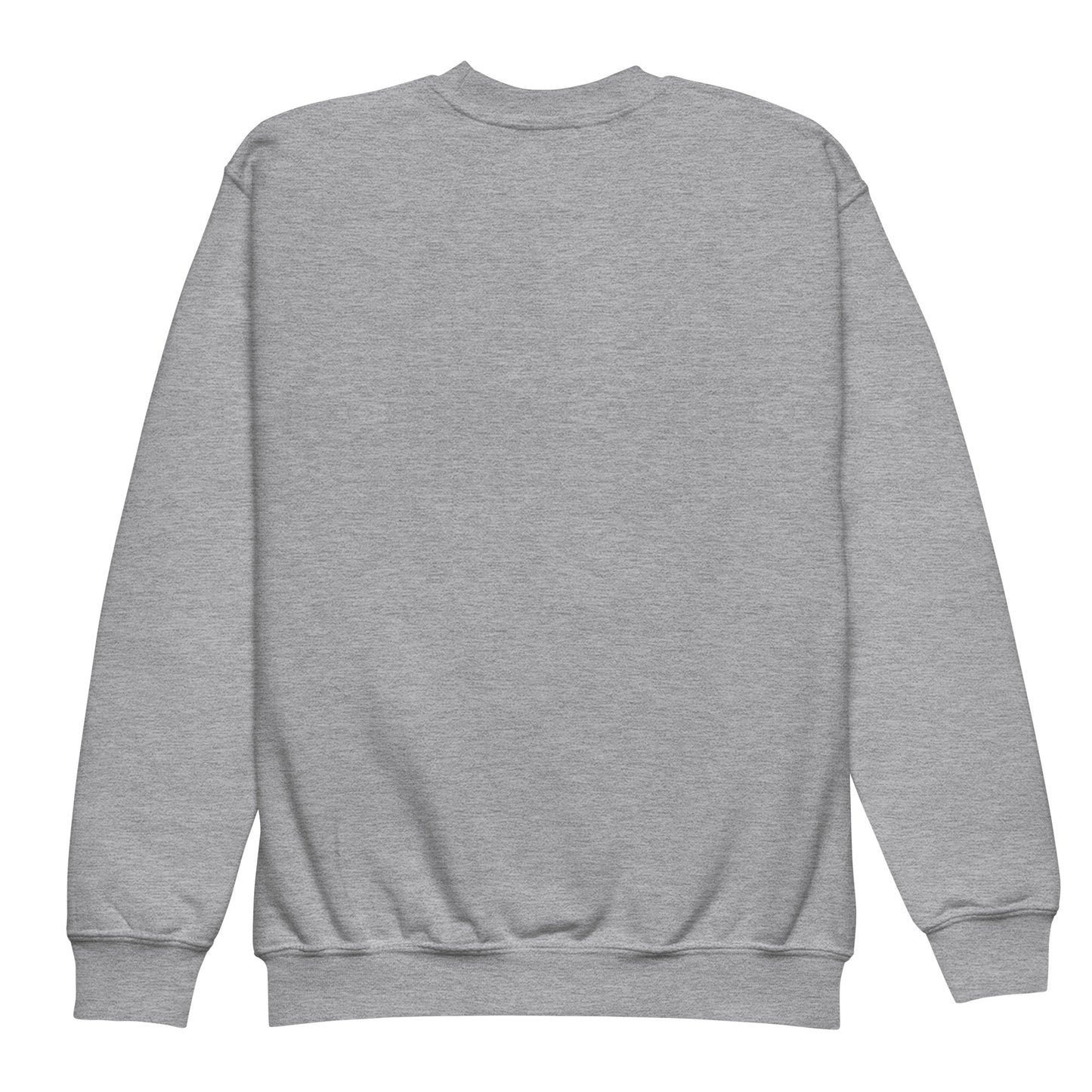 Sport grey youth crewneck sweatshirt